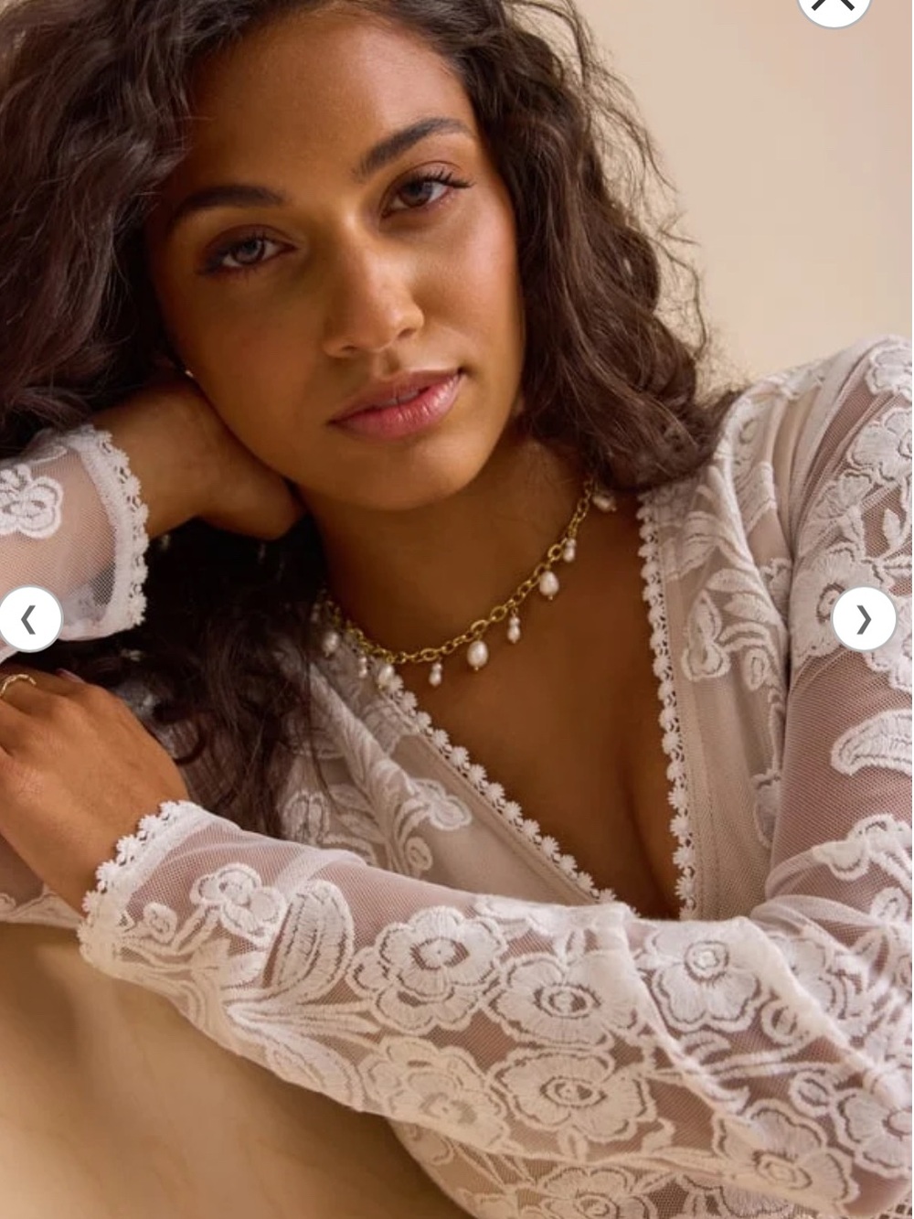 Arissa Floral Embroidered Top